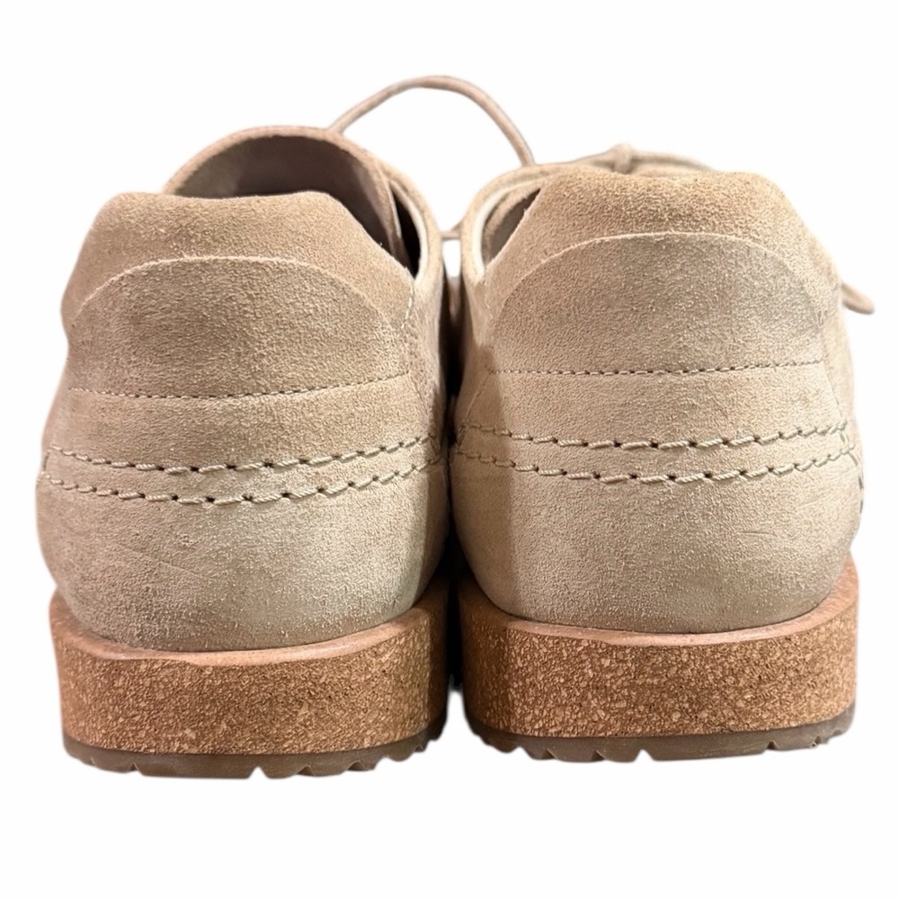 BIRKENSTOCK Honnef Low Light Suede Leather Shoe Sandcastle Mens Size 12 US 45 EU - Picture 6 of 8